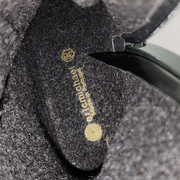 Eric Michael Caterina Waterproof Lace Up Grey Wool Blend  Ankle Boots Sz 36 / 6 - Picture 10 of 14